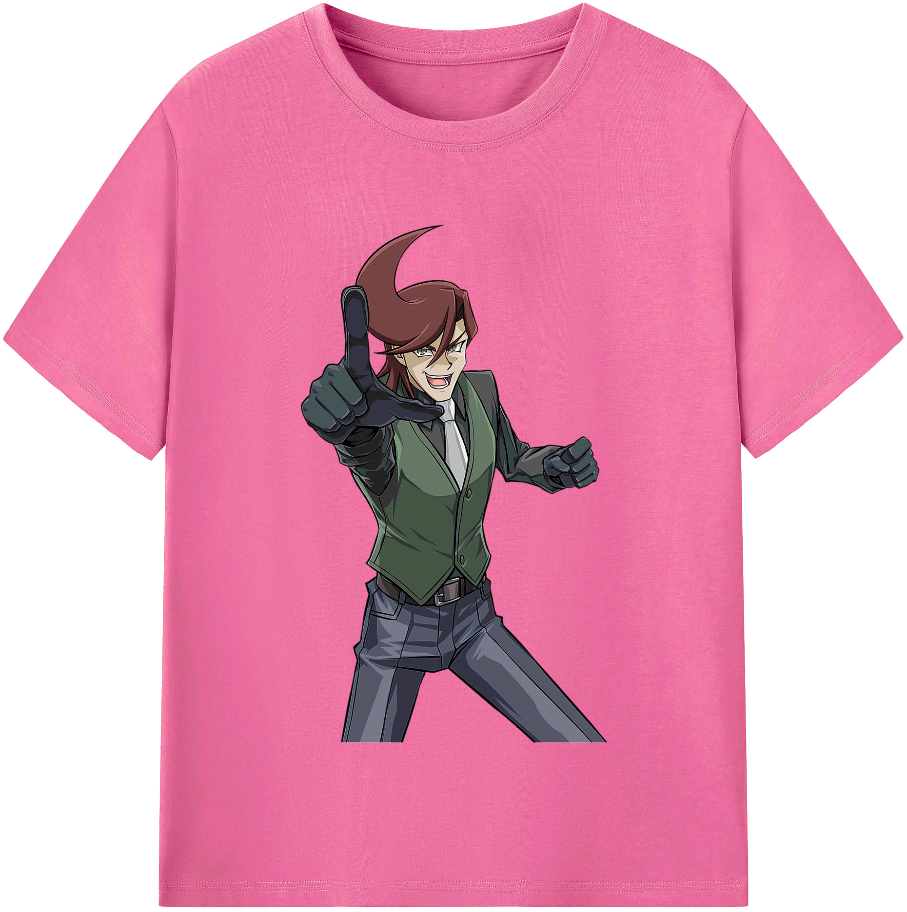（画像用） 遊☆戯☆王 Yu-Gi-Oh! レディースカジュアルプリントTシャツ（綿100％）